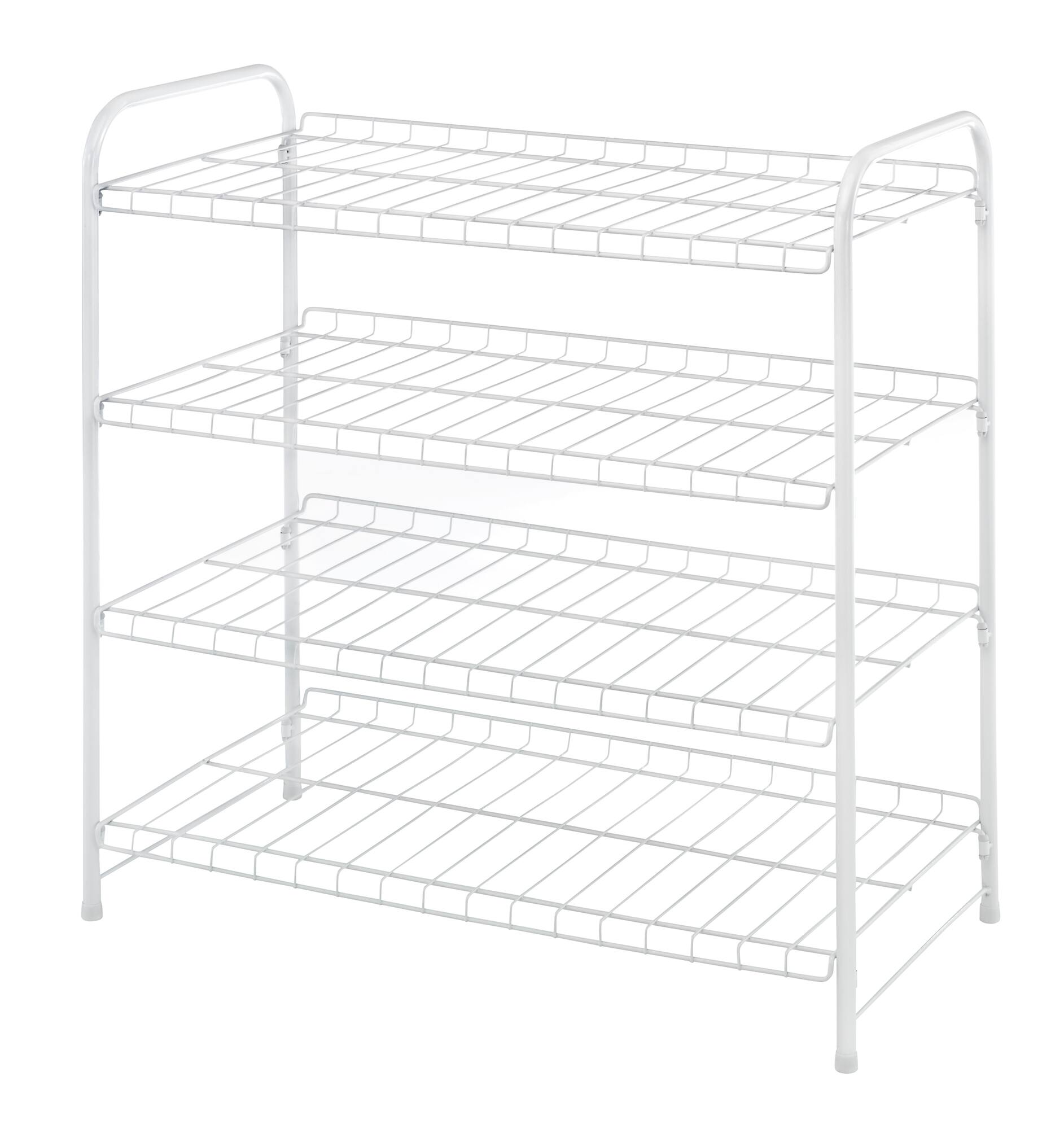 Whitmor 4 Tier Closet Shelves, White